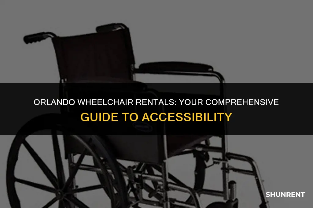 where to rent a wheelchair in orlando