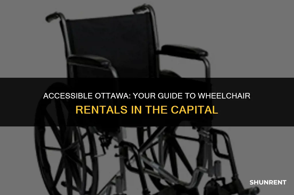 where to rent a wheelchair in ottawa