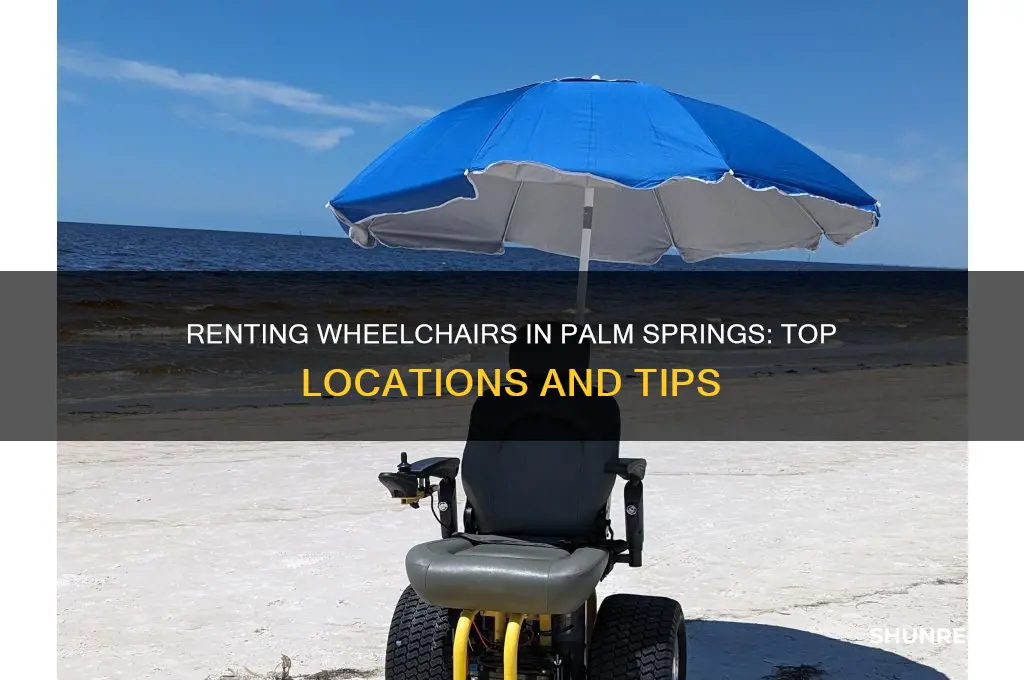 where to rent a wheelchair in palm springs