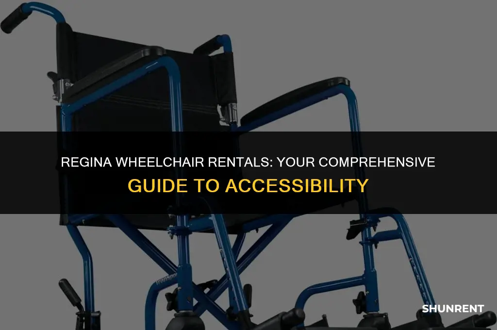 where to rent a wheelchair in regina