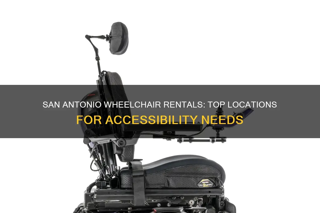 where to rent a wheelchair in san antonio