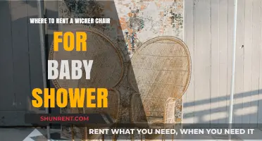 Charming Wicker Chair Rentals for Your Perfect Baby Shower Setup