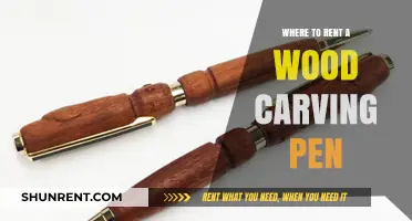 Where to Rent a Wood Carving Pen: A Comprehensive Guide