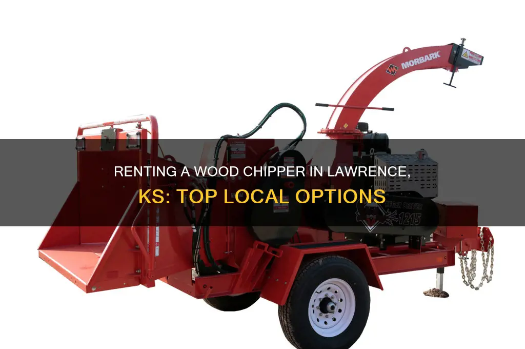 where to rent a wood chipper in lawrence ks