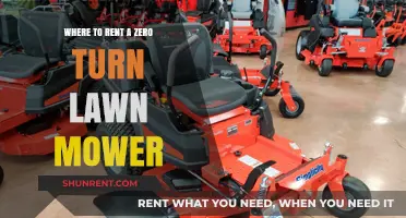 Top Locations to Rent a Zero Turn Lawn Mower Easily