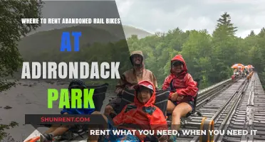 Explore Adirondack Park: Rent Abandoned Rail Bikes for Unique Adventure