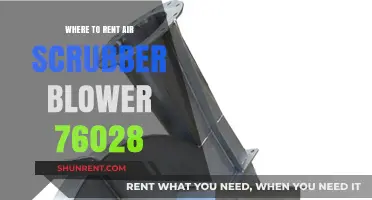 Where to Rent Air Scrubber Blower 76028: A Comprehensive Guide