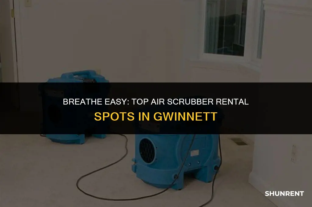 where to rent air scrubber in gwinnett