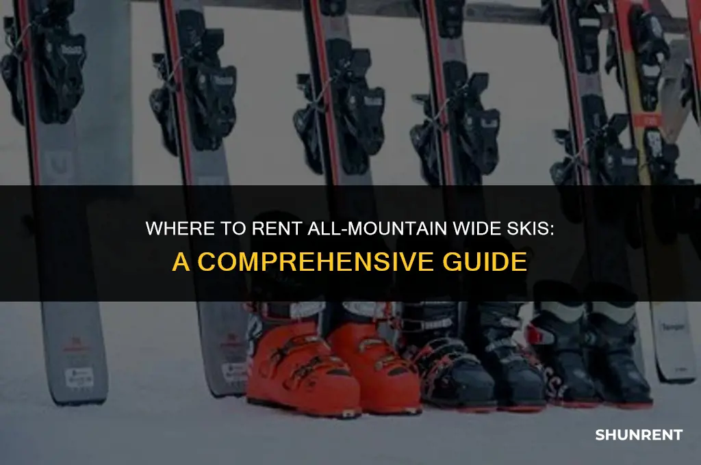 where to rent all mountain wide skis