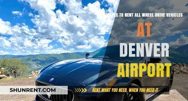 Denver Airport AWD Rentals: Top Spots for All-Wheel Drive Vehicles