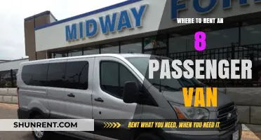 Where to Rent an 8 Passenger Van