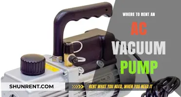 Your Guide to Renting an AC Vacuum Pump: Top Locations and Tips