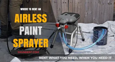 Where to Rent an Airless Paint Sprayer: A Comprehensive Guide