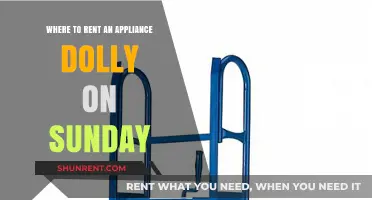 Sunday Appliance Dolly Rentals: Where to Find Them Easily