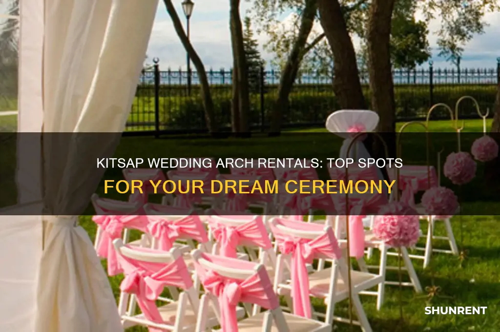 where to rent an arch for a wedding kitsap