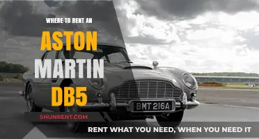 Where to Rent an Aston Martin DB5: A Comprehensive Guide