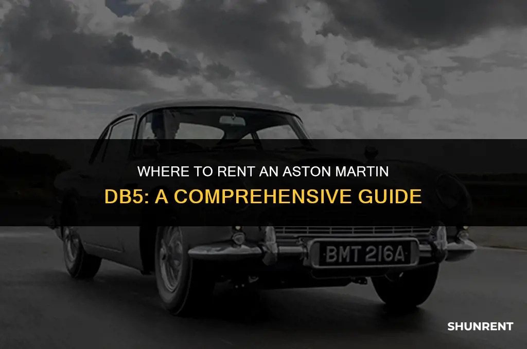 where to rent an aston martin db5