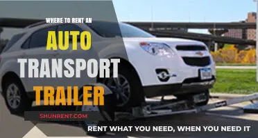 Where to Rent an Auto Transport Trailer: A Comprehensive Guide