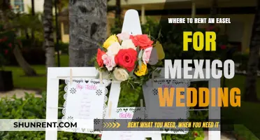 Renting an Easel for Your Mexico Wedding: Top Locations and Tips