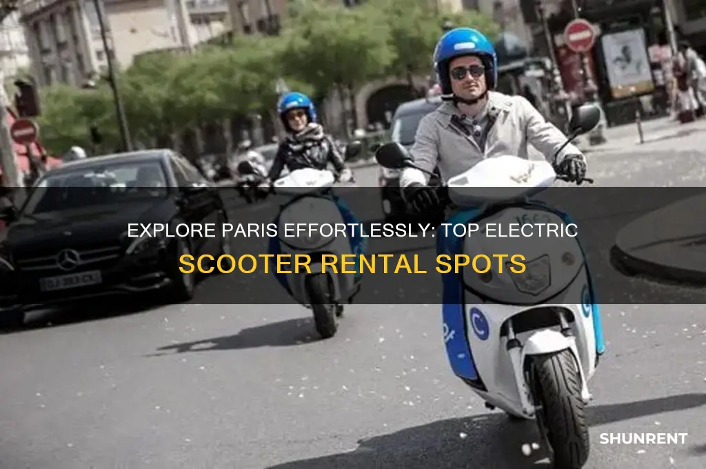 where to rent an electric scooter in paris