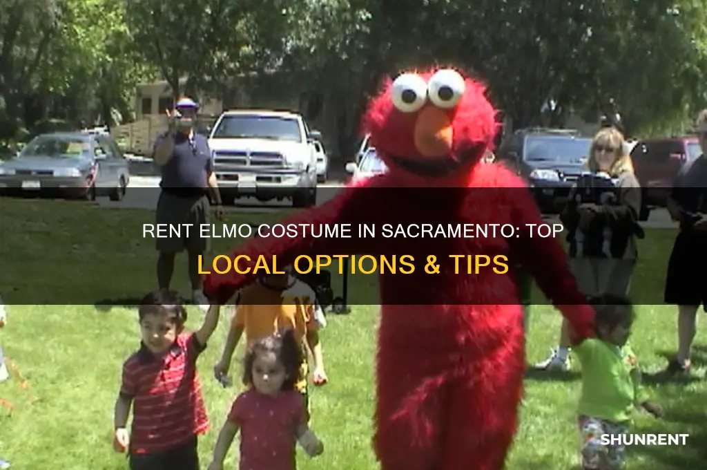 where to rent an elmo costume in sacramento