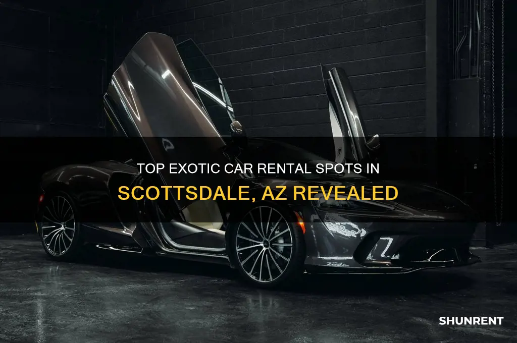where to rent an exotic in scottsdale az