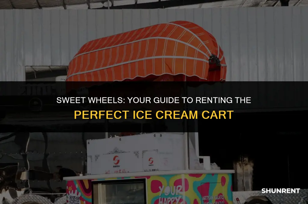 where to rent an ice cream cart