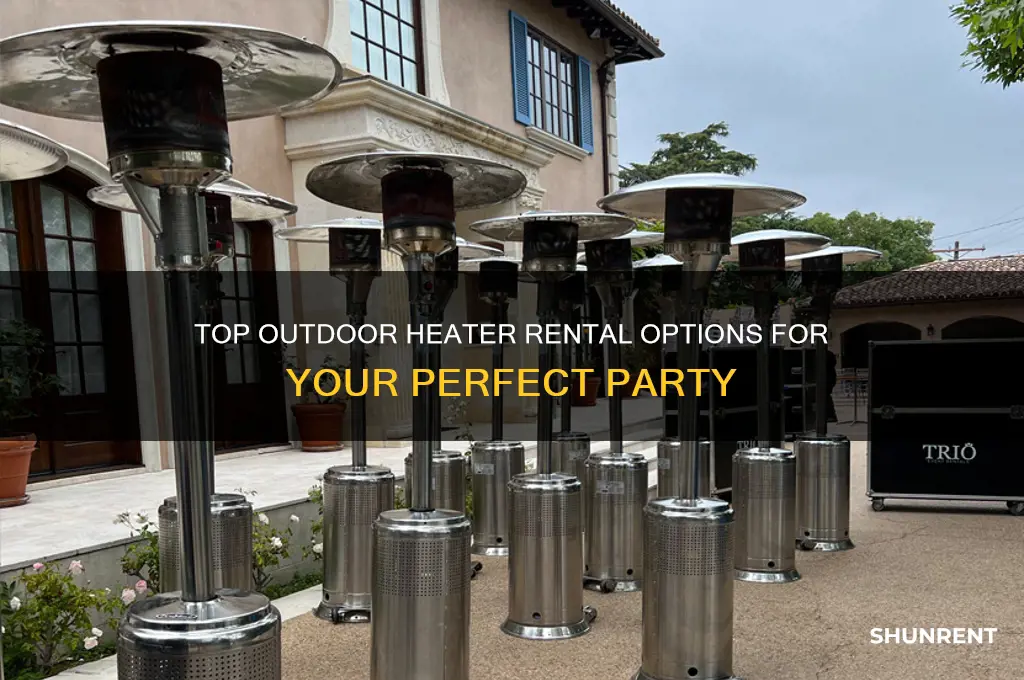 where to rent an outdoor heater for my party