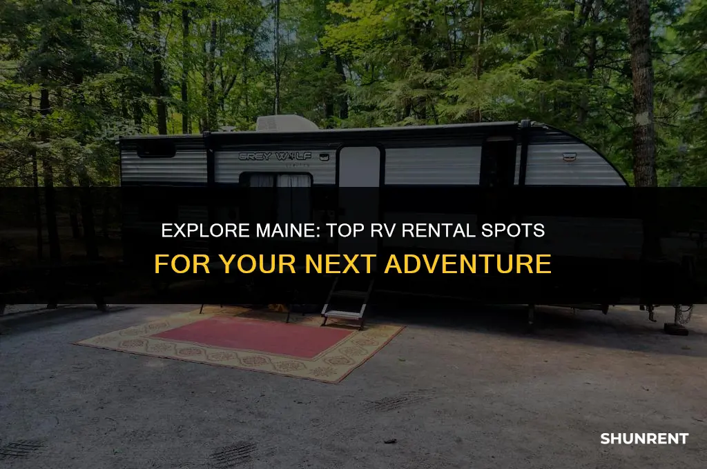 where to rent an rv in maine