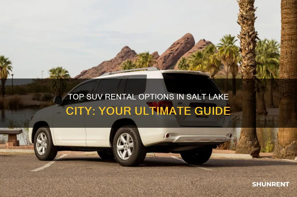 where to rent an suv in salt lake city