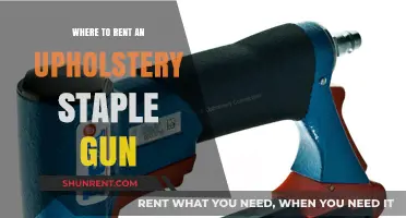 Where to Rent an Upholstery Staple Gun: A Comprehensive Guide