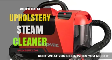 Where to Rent an Upholstery Steam Cleaner: A Comprehensive Guide