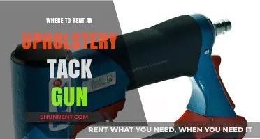 Where to Rent an Upholstery Tack Gun: A Comprehensive Guide