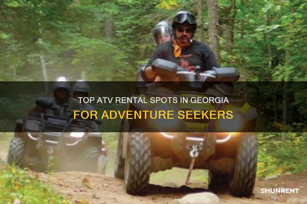 where to rent and ride atv in georgia