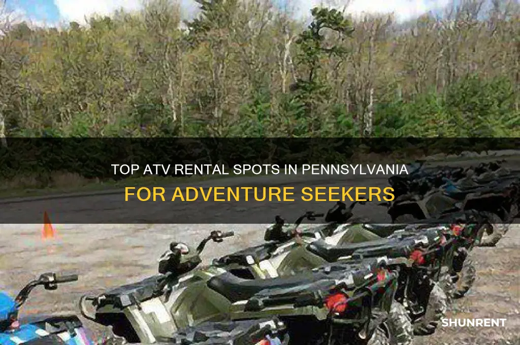 where to rent and ride atv in pa
