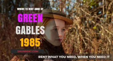 Where to Rent Anne of Green Gables 1985: A Streaming Guide
