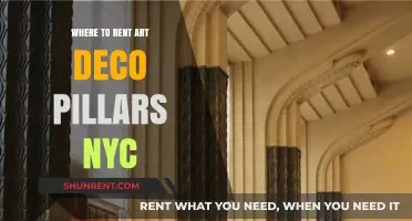 Where to Rent Art Deco Pillars in NYC: A Guide
