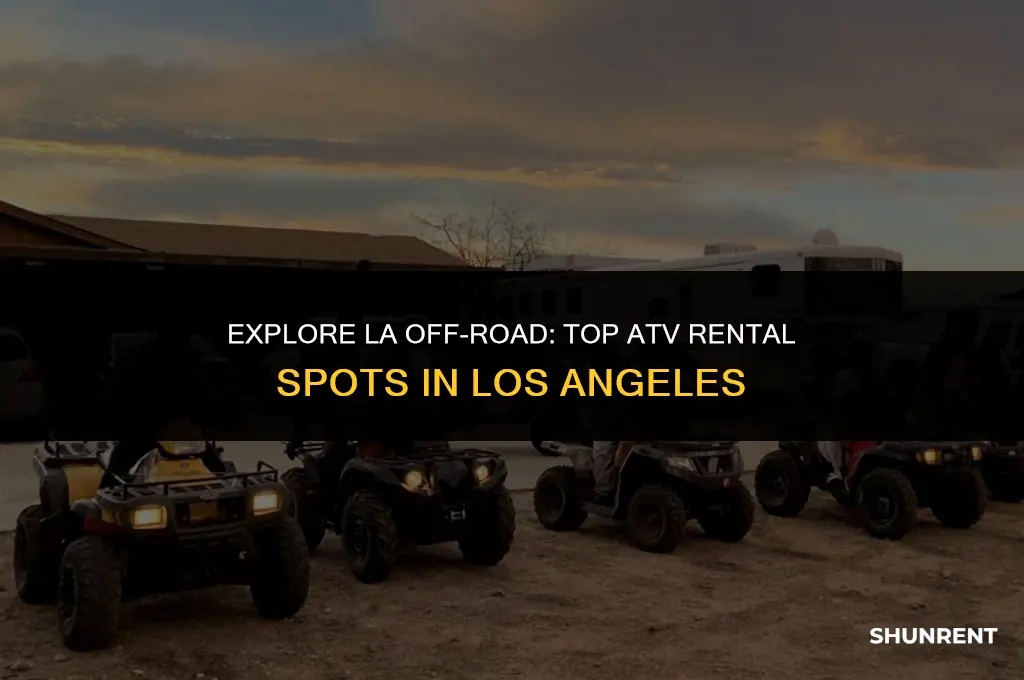 where to rent atv in los angeles