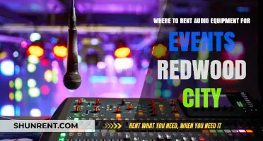 Top Audio Equipment Rental Options for Events in Redwood City