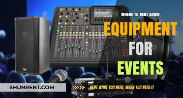 Where to Rent Audio Equipment for Events: A Comprehensive Guide