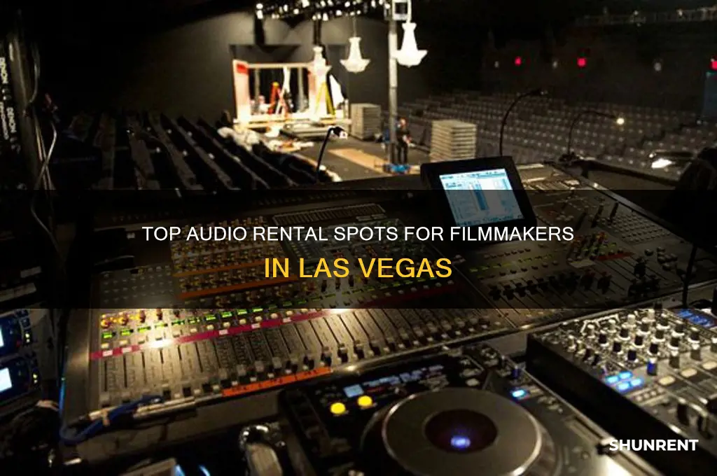 where to rent audio stuff for film las vegas