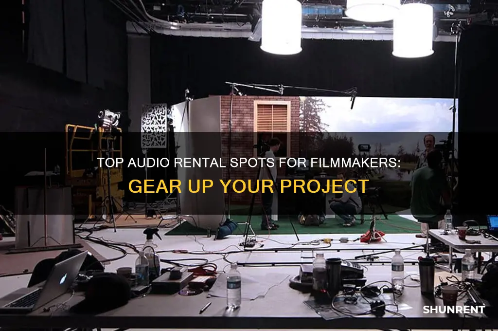 where to rent audio stuff for film