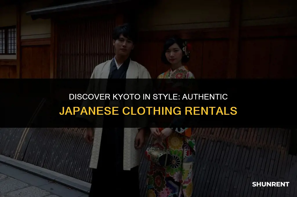 where to rent authentic japanese clothes kyoto