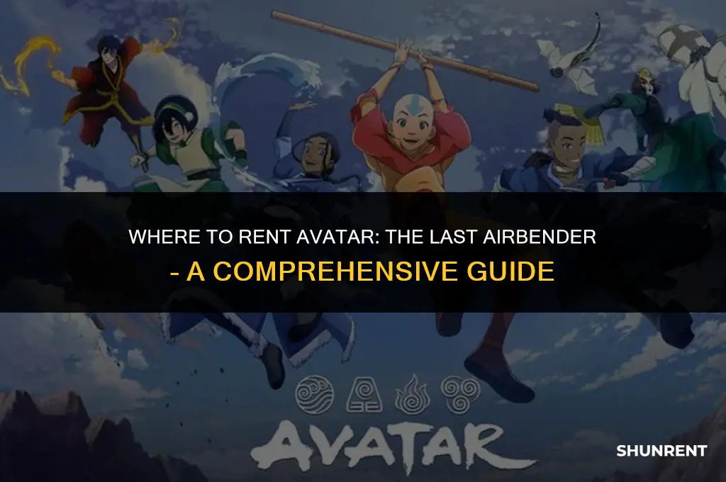 where to rent avatar the last airbender