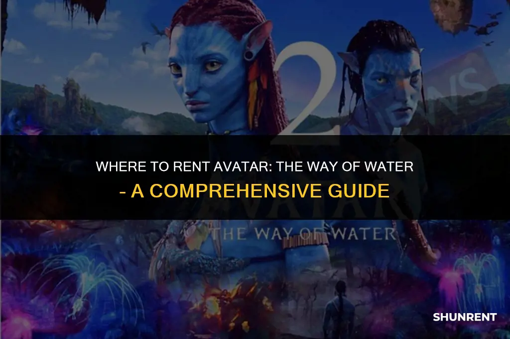 where to rent avatar way of water