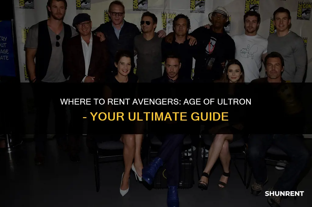 where to rent avengers age of ultron