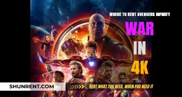 Rent Avengers: Infinity War in 4K: Top Platforms and Deals