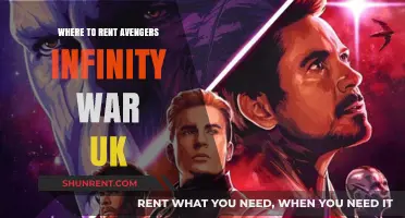 Where to Rent Avengers: Infinity War in the UK