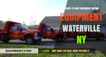 Rent Basement Drying Equipment in Waterville, NY: Top Locations