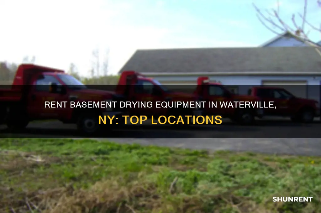 where to rent basement drying equipment waterville ny